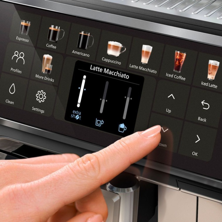 Cafeteira Espresso Superautomática Philips Walita EP5547 Plástico