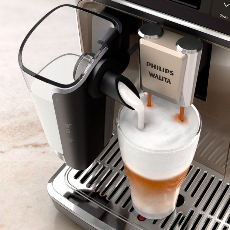 Cafeteira Philips Walita Preta Espresso Superautomática LatteGo