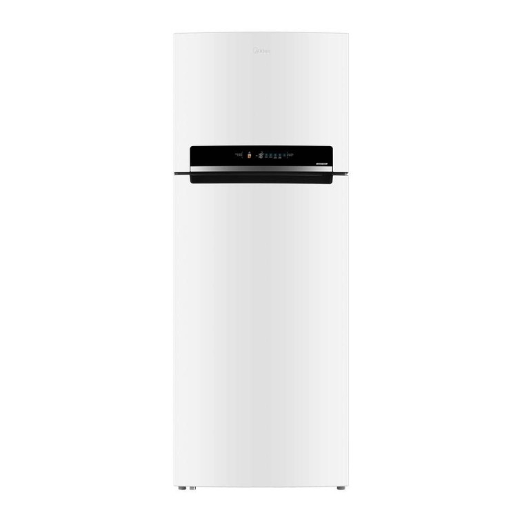 ma様 Refrigerador Midea Frost Free Duplex 491L Inverter Branco Bivolt