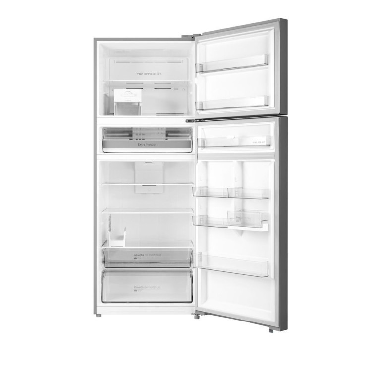 Refrigerador Midea Frost Free Duplex 491L Inverter Inox Bivolt MD