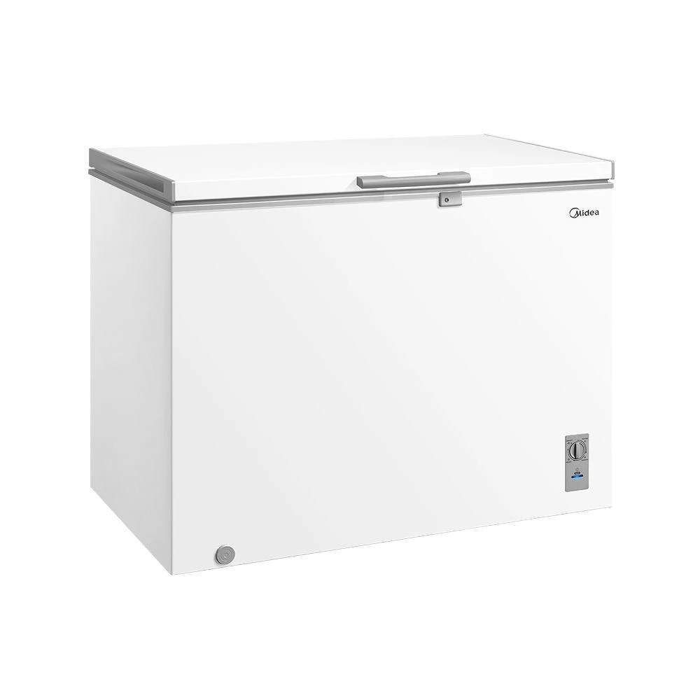 Freezer Midea Horizontal 293L 1 Porta Branco Bivolt (MDRC411FZD013
