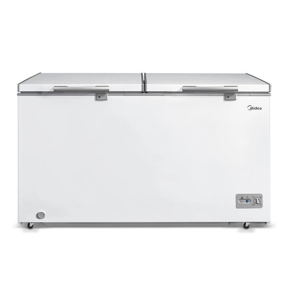 めいよ② Freezer Midea Horizontal 362L 2 Portas Branco 127V (MDRC522FZD011