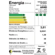 Ventilador de Mesa Arno VE70 X-treme 40CM 7 Pás Preto e Azul 127V