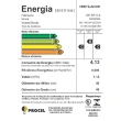 Ventilador de Mesa Mondial NVT-40-8P-B Turbo 40CM 8 Pás Preto 220V 3798-02